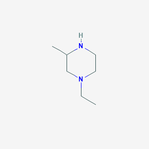 molecular formula C7H16N2 B1343093 1-Ethyl-3-methylpiperazine CAS No. 428871-71-0