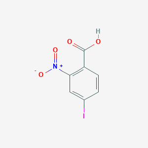 molecular formula C7H4INO4 B134310 4-Iodo-2-nitrobenzoic acid CAS No. 116529-62-5