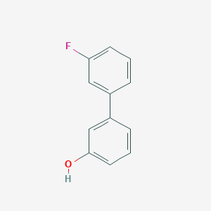 molecular formula C12H9FO B1343104 3-(3-Fluorophenyl)phenol CAS No. 80254-64-4