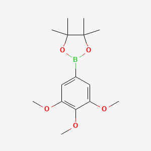 4,4,5,5-Tetramethyl-2-(3,4,5-trimethoxyphenyl)-1,3,2-dioxaborolane