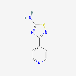 3-(Pyridin-4-yl)-1,2,4-thiadiazol-5-amine