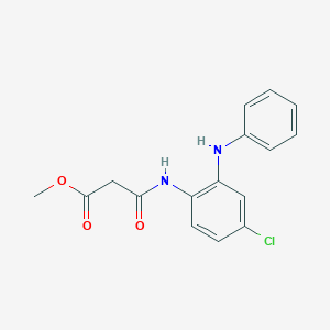 molecular formula C16H15ClN2O3 B13431155 N-Desmethyl O-Methyl Clobazam CAS No. 2009208-96-0