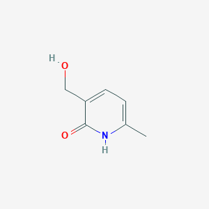 molecular formula C7H9NO2 B1343117 3-(Hydroxymethyl)-6-methylpyridin-2(1H)-one CAS No. 374706-74-8