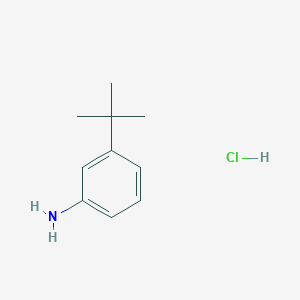 molecular formula C10H16ClN B1343123 3-(tert-Butyl)aniline hydrochloride CAS No. 83672-23-5