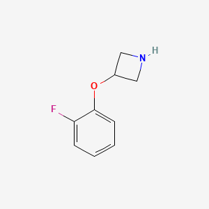 B1343124 3-(2-Fluorophenoxy)azetidine CAS No. 918831-13-7