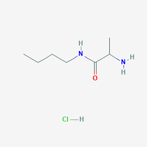 molecular formula C7H17ClN2O B1343126 2-Amino-N-butylpropanamide hydrochloride CAS No. 635682-90-5