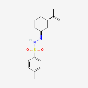 molecular formula C16H20N2O2S B13431383 D-(+)-Carvone Tosylhydrazone 