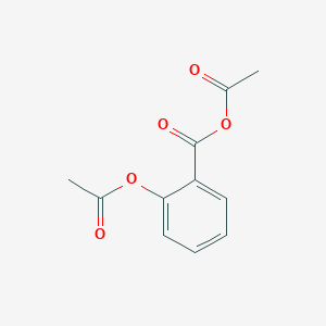 molecular formula C11H10O5 B13431387 Acetyl 2-acetyloxybenzoate 
