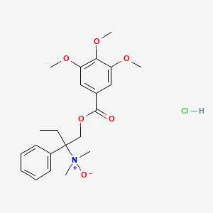 molecular formula C22H30ClNO6 B13431400 Trimebutine N-Oxide Hydrochloride 