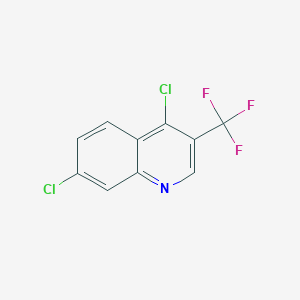 molecular formula C10H4Cl2F3N B13431528 4,7-dichloro-3-(trifluoromethyl)quinoline 