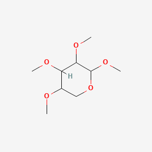 molecular formula C9H18O5 B13431660 Methyl 2,3,4-tri-O-methylpentopyranoside CAS No. 2876-85-9