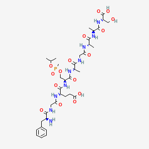 molecular formula C37H58N9O16P B13431681 IMPA-Nonapeptide 