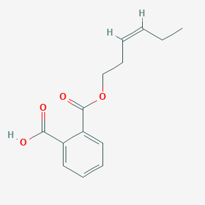 molecular formula C14H16O4 B13431705 (Z)-2-((Hex-3-enyloxy)carbonyl)benzoic acid 