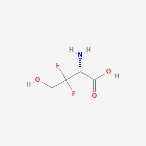 molecular formula C4H7F2NO3 B13431760 3,3-Difluoro-L-homoserine CAS No. 208756-00-7