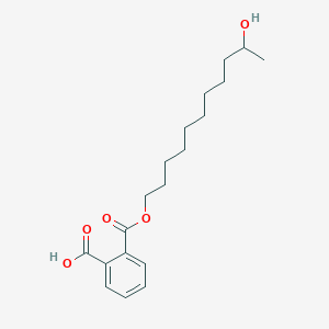 molecular formula C19H28O5 B13431823 Monohydroxyundecyl Phthalate 