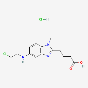 molecular formula C14H19Cl2N3O2 B13431877 Deschloroethyl Bendamustine Hydrochloride 