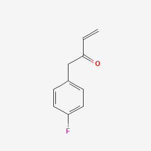 molecular formula C10H9FO B1343188 1-(4-Fluorophenyl)but-3-en-2-one CAS No. 860642-35-9