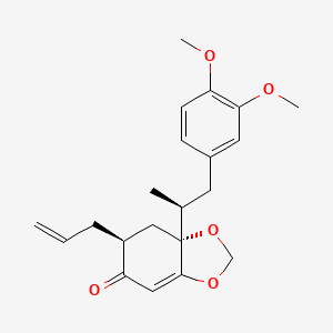 molecular formula C21H26O5 B13431900 Bifidenone 