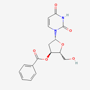 molecular formula C16H16N2O6 B1343193 2'-Deoxyuridine 3'-benzoate CAS No. 33001-06-8