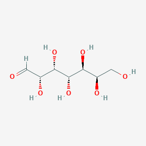 molecular formula C7H14O7 B1343197 d-Glycero-l-gluco-heptose CAS No. 23102-92-3