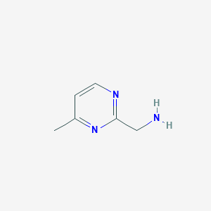 (4-Methylpyrimidin-2-YL)methanamine