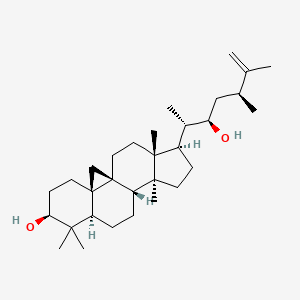 molecular formula C31H52O2 B13432226 22-Hydroxycyclolaudenol 