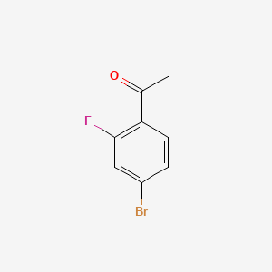 molecular formula C8H6BrFO B1343234 4-Bromo-2-fluoroacetophenone CAS No. 625446-22-2