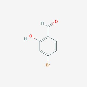 molecular formula C7H5BrO2 B134324 4-Bromo-2-hydroxybenzaldehyde CAS No. 22532-62-3