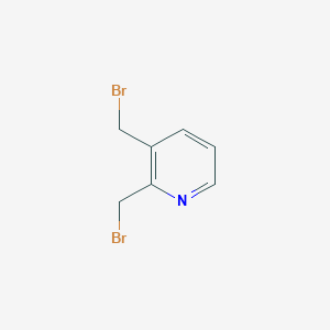 molecular formula C7H7Br2N B1343251 Pyridine, 2,3-bis(bromomethyl)- 