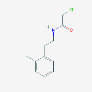 2-chloro-N-[2-(2-methylphenyl)ethyl]acetamide