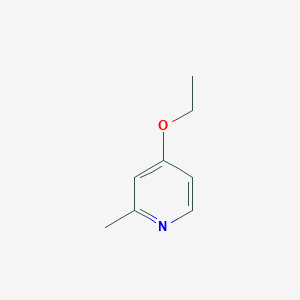 molecular formula C8H11NO B1343279 4-乙氧基-2-甲基吡啶 CAS No. 18615-87-7