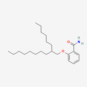 molecular formula C23H39NO2 B1343280 2-(2-Hexyldecyloxy)benzamide CAS No. 202483-62-3