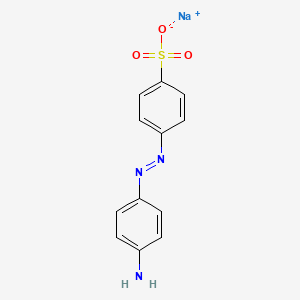 molecular formula C12H10N3NaO3S B1343288 Yellow RFS CAS No. 2491-71-6