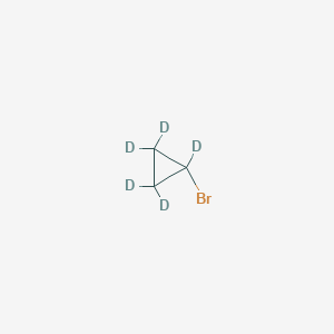 molecular formula C3H5Br B13432890 Bromocyclopropane-d5 