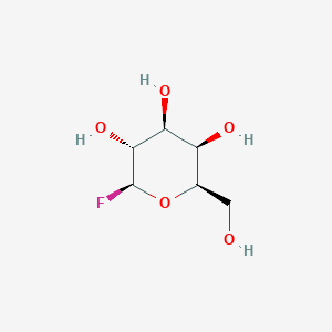 molecular formula C6H11FO5 B13432929 beta-Galactosyl fluoride CAS No. 2021-62-7