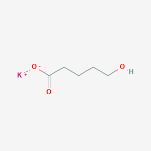 molecular formula C5H9KO3 B1343295 Potassium 5-hydroxypentanoate 