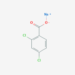 molecular formula C7H3Cl2NaO2 B1343296 2,4-二氯苯甲酸钠 CAS No. 38402-11-8