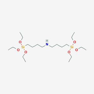 molecular formula C20H47NO6Si2 B13432977 Bis(4-(triethoxysilyl)butyl)amine 