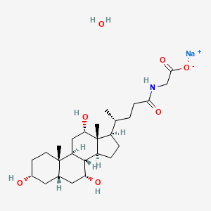 molecular formula C26H44NNaO7 B1343300 水合胆酸钠 CAS No. 338950-81-5