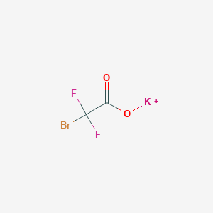 molecular formula C2BrF2KO2 B1343305 Potassium 2-bromo-2,2-difluoroacetate CAS No. 87189-16-0