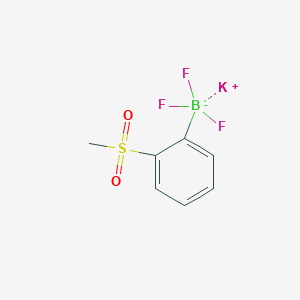 molecular formula C7H7BF3KO2S B1343308 Potassium (2-methylsulfonylphenyl)trifluoroborate CAS No. 850623-65-3