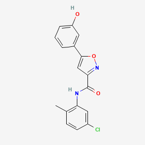 molecular formula C17H13ClN2O3 B13433146 ML404 