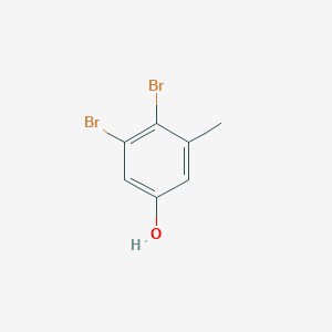 molecular formula C7H6Br2O B13433207 3,4-Dibromo-5-methylphenol 