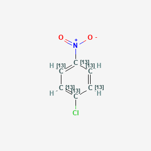 molecular formula C6H4ClNO2 B13433273 4-Chloronitrobenzene-13C6 