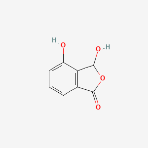 molecular formula C8H6O4 B13433283 Dihydroxyisobenzofuranon 