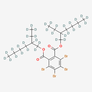 molecular formula C24H34Br4O4 B13433345 Pyronil 45-d34 