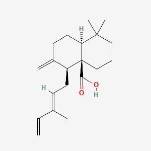 molecular formula C20H30O2 B13433358 8(17),12E,14-Labdatrien-20-oic acid 