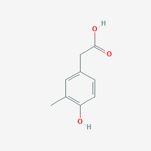 molecular formula C9H10O3 B1343339 2-(4-Hydroxy-3-methylphenyl)acetic acid CAS No. 29121-56-0