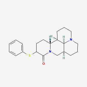 molecular formula C21H28N2OS B13433396 14-Phenylthio Matridin-15-one 
