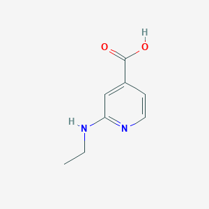 molecular formula C8H10N2O2 B1343346 2-(Ethylamino)isonicotinic acid CAS No. 86649-58-3